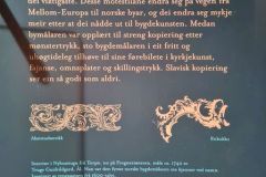 Buskerud - Ål - Sentrum - Ål kulturhus - Rosemalingsutstilling