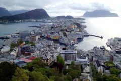 Møre og Romsdal - Ålesund - Utsikt fra Aksla