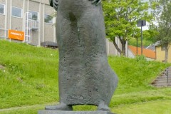 Nordland - Alstahaug - Sandnessjøen - Skulptur - Sigrid på Sandnes (Skule Waksvik, 2008)