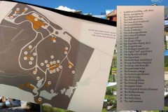 Sogn og Fjordane - Sogndal - Kart over området til De Heibergske Samlinger (Kilde: DHS)