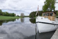 Østfold - Aremark - Strømsfoss sluser - Strømselva