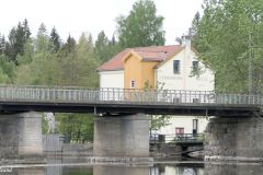 Østfold - Aremark - Strømsfoss sluser - Strømselva