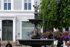 Agder - Arendal - Sentrum - Torvet - Jernfontene (ukjent opphav)