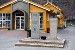 Sogn og Fjordane - Aurland - Flåm - Skulptur