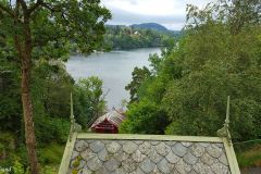 Hordaland - Bergen - Troldhaugen - Utsikt ned mot komponisthytten