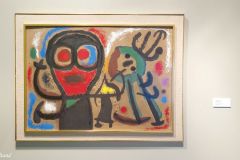 Hordaland - Bergen - Bergen kunstmuseum - KODE 4 - Joan Miro (1893-1983) - Folk og fugler (1963)