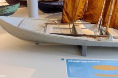 Hordaland - Bergen - Fana - Hordamuseet - Utstilling båthallen - Oselvar