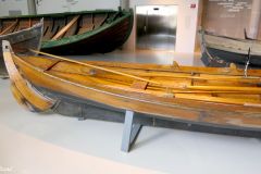 Hordaland - Bergen - Fana - Hordamuseet - Utstilling båthallen - Oselvar