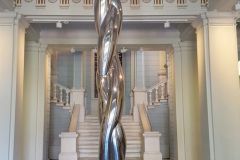 Hordaland - Bergen - KODE 1 - Trappeoppgangen - Skulptur Helix 18m (Bård Breivik)