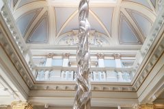 Hordaland - Bergen - KODE 1 - Trappeoppgangen - Skulptur Helix 18m (Bård Breivik)