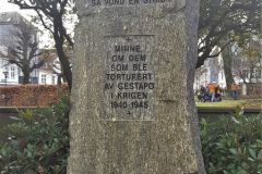 Hordaland - Bergen - Teaterparken - Monument over falne i krigen