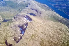 Nordland - Bindal - Heilhornet - Hildringsfjellet - Sørfjorden - Luftfoto