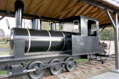 Agder - Birkenes - Birkeland - Kopi av lokomotiv fra Lillesand-Flaksvandbanen