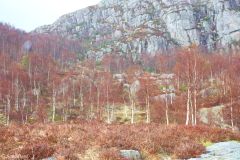 Rogaland - Bjerkreim - Faureknuten - Oppover Grolidalen
