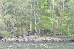 Rogaland - Bjerkreim - Ørsdalsvatnet - Skåredalen - Ruin av trevarefabrikk
