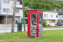 Buskerud - Drammen - Austad Gård - Telefonkiosk (vernet)