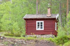 Buskerud - Drammen - Drammens museum - Friluftsmuseet, Bragernesåsen - Stue fra Eggedal