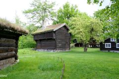 Buskerud - Drammen - Drammens museum, Marienlyst - Hallingtunet