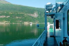 Hordaland - Eidfjord - Hardangerfjorden - Ferjesambandet Bruravik-Brimnes