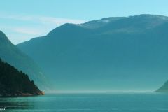 Hordaland - Eidfjord - Hardangerfjorden - Ferjesambandet Bruravik-Brimnes