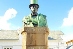 Rogaland - Eigersund - Sentrum - Skulptur - Johan Feyer (Jo Visdal, 1904-05)