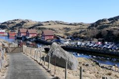 Rogaland - Eigersund - Eigerøy - Tur til fyret - Utsikt mot P-plass