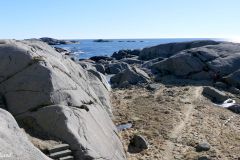 Rogaland - Eigersund - Eigerøy - Tur til fyret - Utsikt mot havet fra fyret