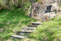 Rogaland - Eigersund - Bakkebø - Operasjon Freshman minnetavle