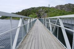Rogaland - Eigersund - Den gamle Jærbanen - Launessundet