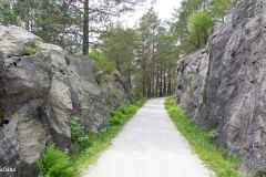 Rogaland - Eigersund - Den gamle Jærbanen