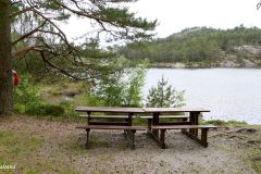 Rogaland - Eigersund - Den gamle Jærbanen - Kvidingsvatnet