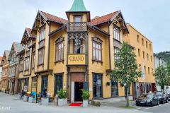 Rogaland - Eigersund - Egersund sentrum - Grand hotell