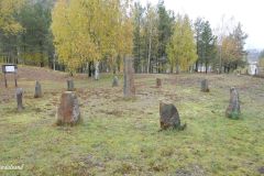 Agder - Evje og Hornnes - Gravhauger - Galtelandssteinen - Verksmoen