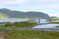Nordland - Flakstad - Kubbholmleia bro og Røssøystraumen bro th