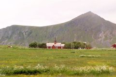Nordland - Flakstad - Flakstad kirke
