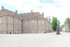 Østfold - Fredrikstad - Gamlebyen festning - Torvet -  Infanterikasernen