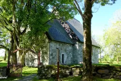 Trøndelag - Frosta - Logtun steinkirke