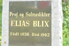 Nordland - Gildeskål - Gildeskål kirkested - Monument over Elias Blix