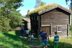 Innlandet - Gran - Hadeland folkemuseum - Hovedbygning fra Vienbråten