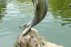 Rogaland - Hå - Nærbø - Fugleparken - Skulptur