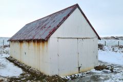 Rogaland - Hå - Det hvite naustet i Krossen - Jærkysten