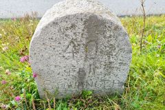 Rogaland - Hå - Vigre - Milestein, 40 km fra Stavanger