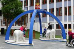 Troms og Finnmark - Hammerfest - Rådhusplassen - Rådhuset