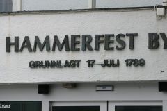 Troms og Finnmark - Hammerfest - Rådhusplassen - Rådhuset