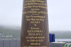 Troms og Finnmark - Hammerfest - Meridianstøtten (Verdensarvsted)