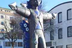 Rogaland - Haugesund - Haraldsgata - Skulptur - Gledessprederen
