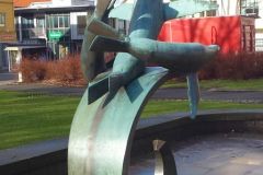 Rogaland - Haugesund - Skulptur - Lekende sjøløver