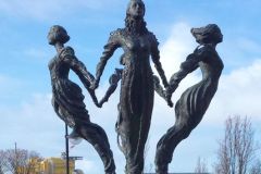 Rogaland - Haugesund - Skulptur - De fire vinder