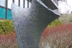 Rogaland - Haugesund - Skulptur - B-Moment (Biblioteket)