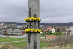 Rogaland - Haugesund - Haraldshaugen - Steinkorset